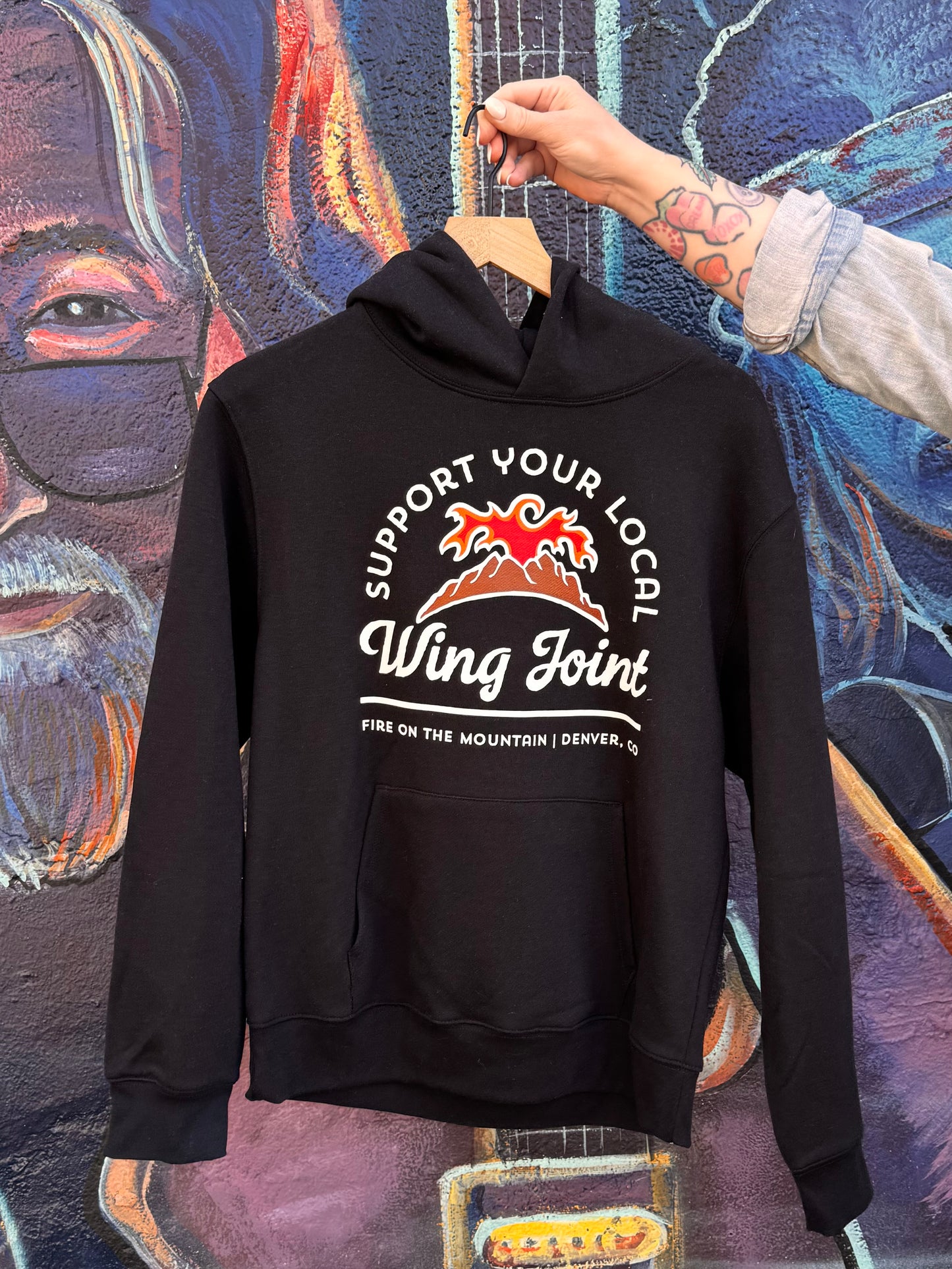 Wing Joint Pullover Hoodie