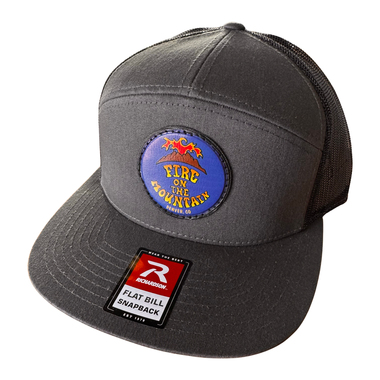 7 panel FOTM Hat (dark grey)