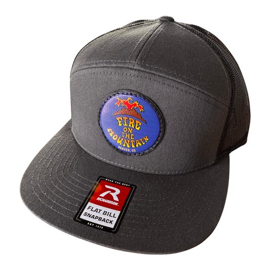 7 panel FOTM Hat (dark grey)